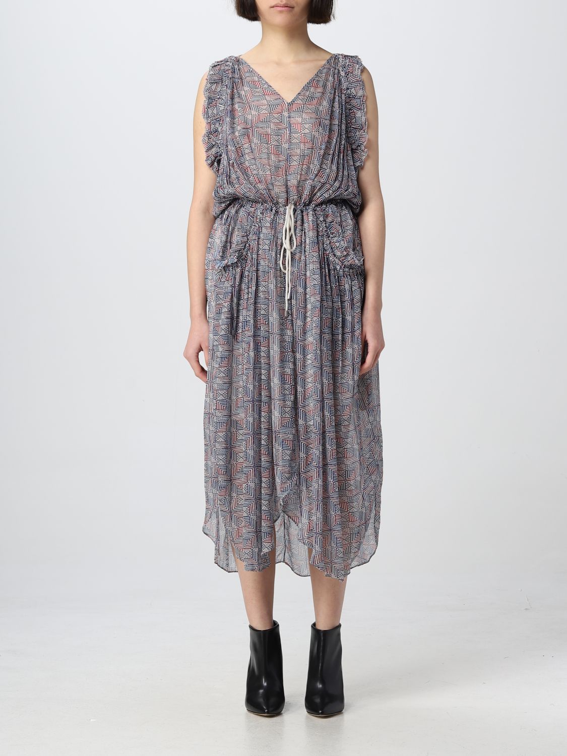 broeden interval Anders ISABEL MARANT ETOILE: dress for woman - Multicolor | Isabel Marant Etoile  dress RO0029FAA1J49E online on GIGLIO.COM