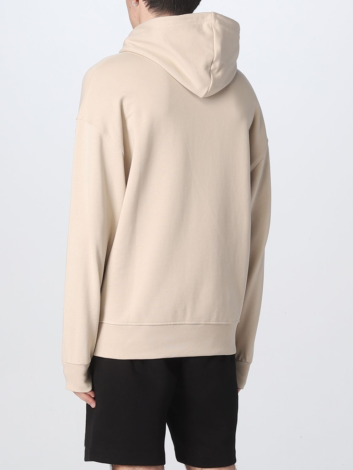 DISCLAIMER: sweatshirt for man - Beige | Disclaimer sweatshirt ...