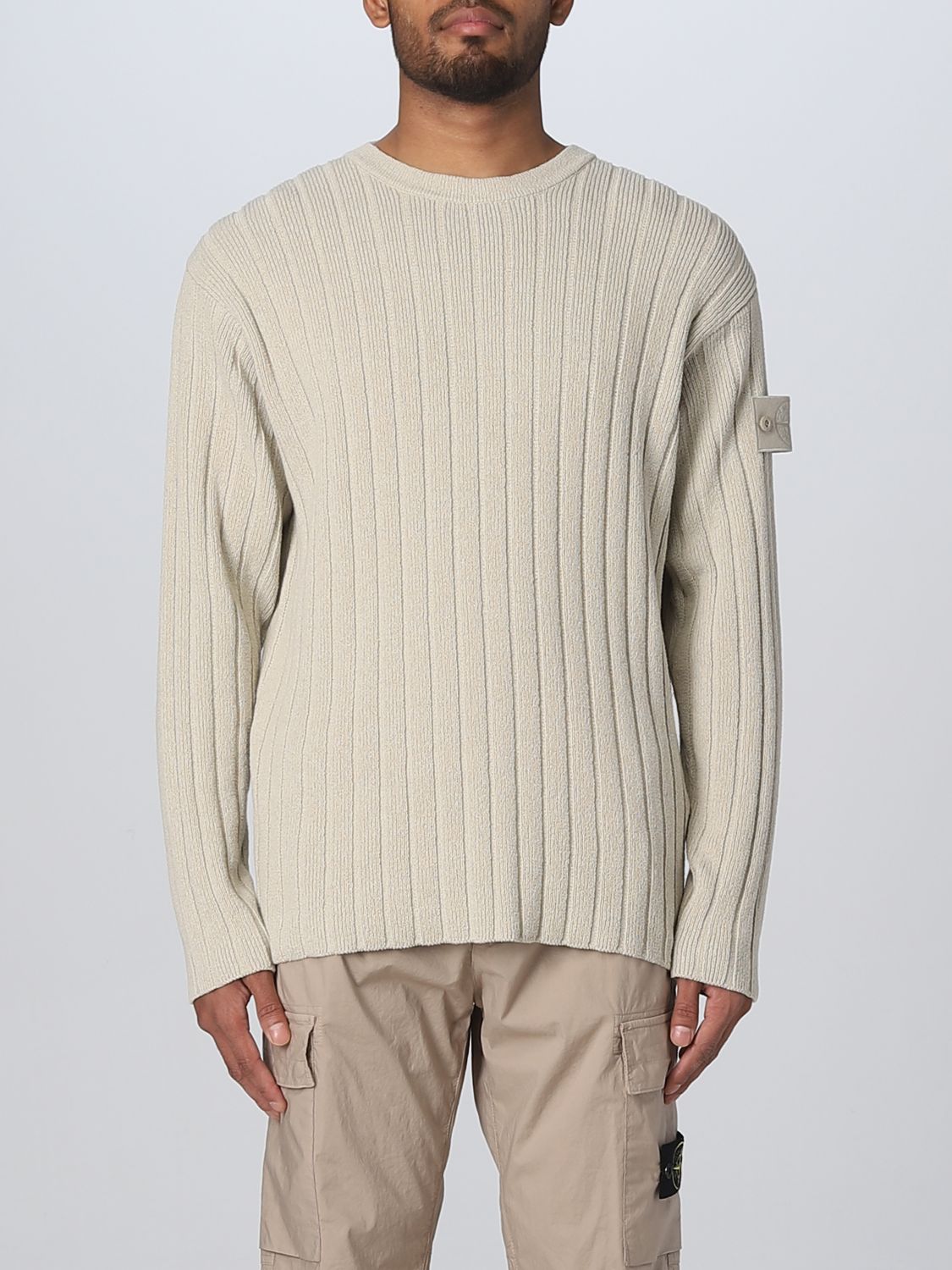 Aan het leren Varken Beg STONE ISLAND: sweater for man - Beige | Stone Island sweater 7815539FA  online on GIGLIO.COM