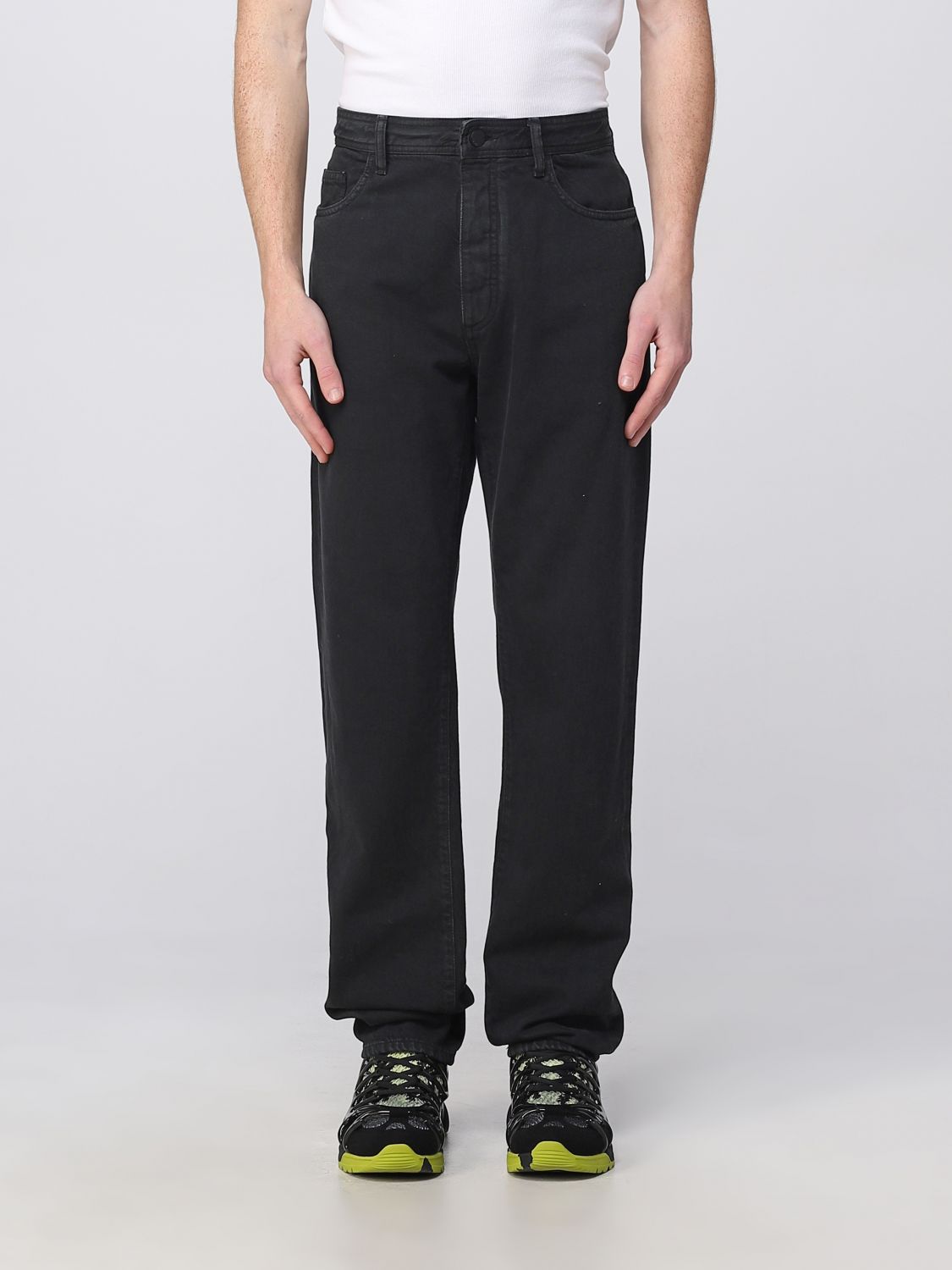 44 Label Group Trousers  Men In Black