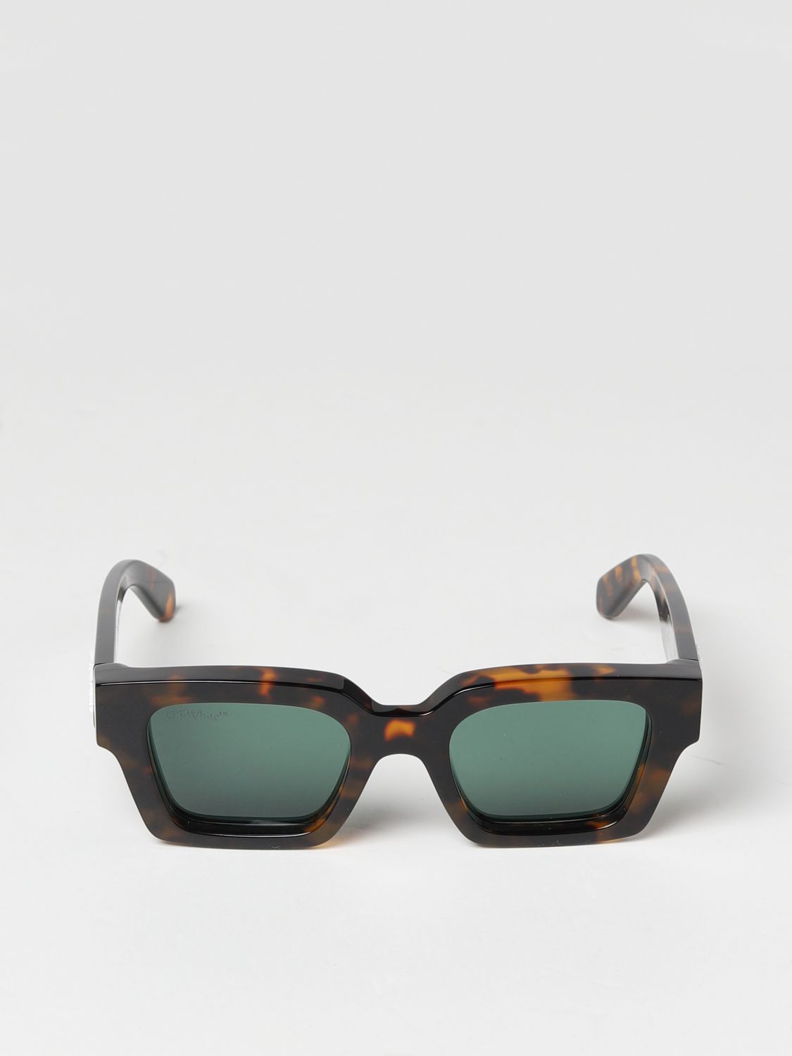 OFF-WHITE Virgil Sunglasses 'Green/Dark Grey' - OERI008C99PLA0015507