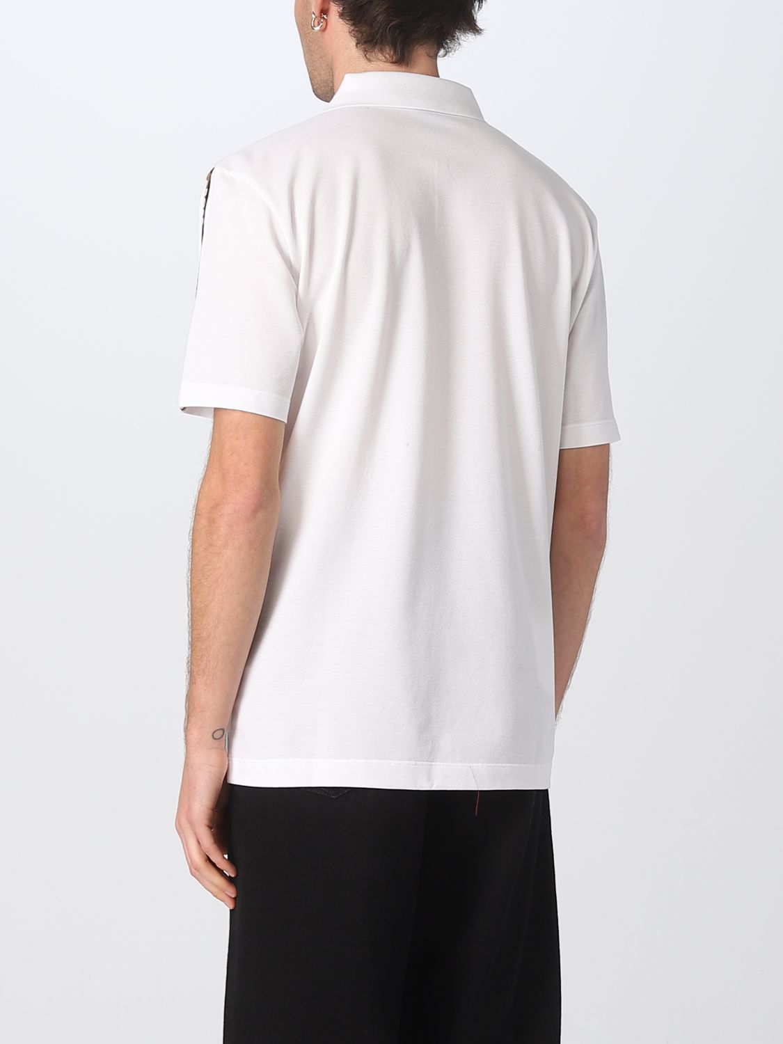 BOSS: polo shirt for man - White | Boss polo shirt 50481764 online on ...