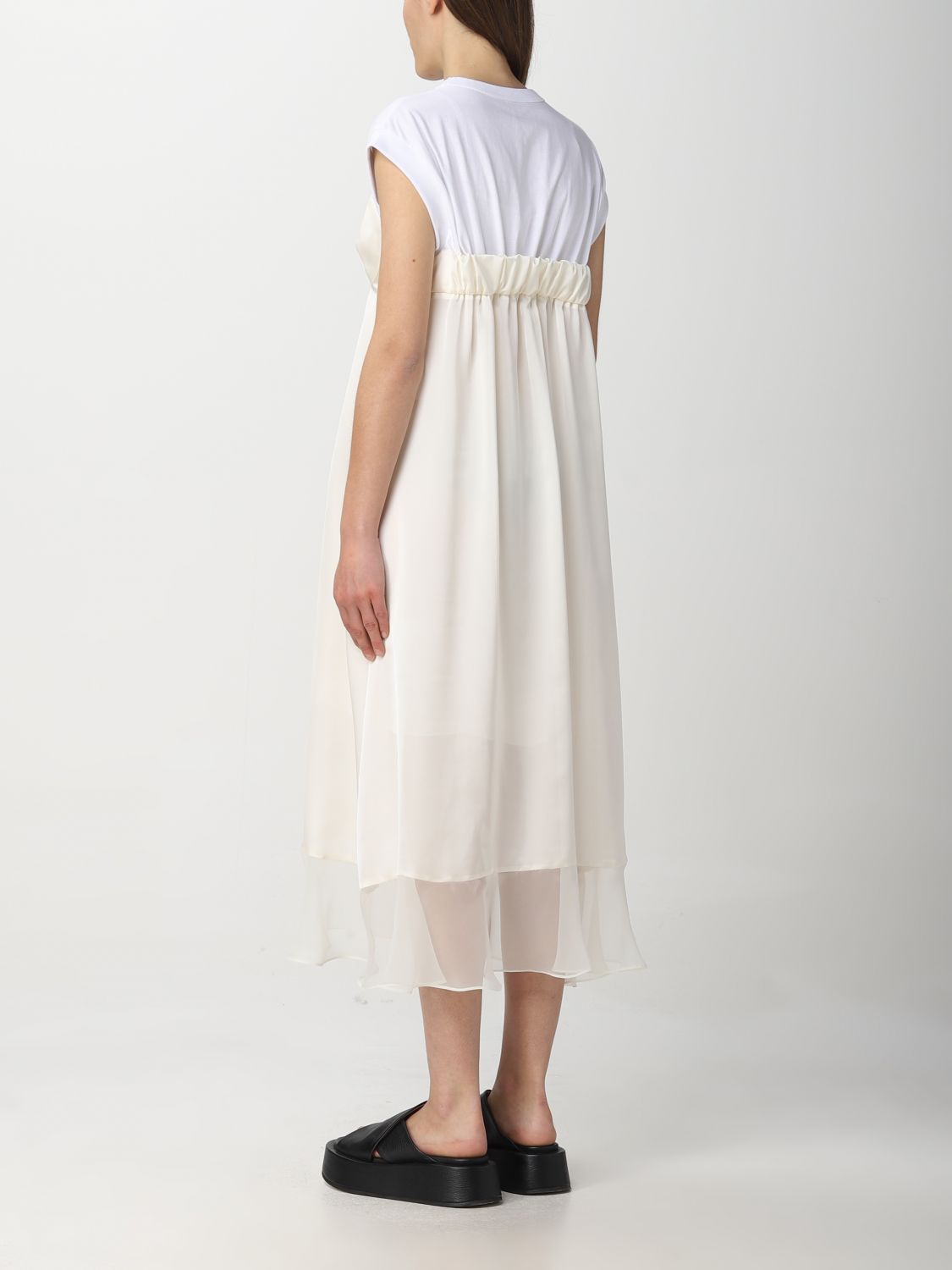 Dress Sacai: Sacai dress for woman white 2