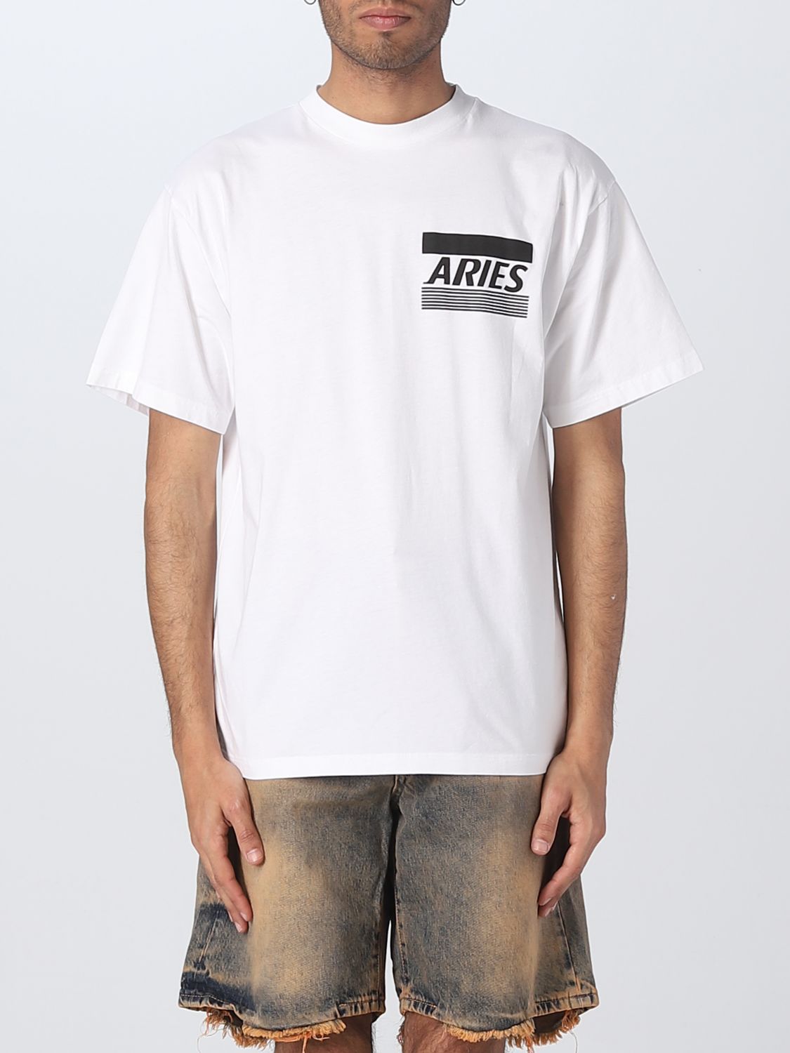 T恤 Aries: Ariest恤男士 白色 1