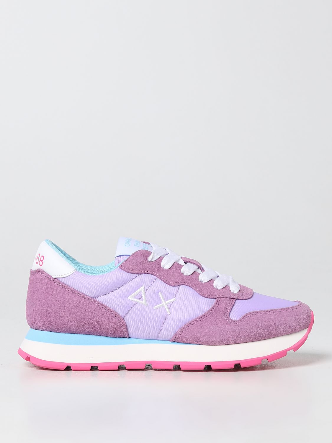 Sun 68 Sneakers  Woman Color Lilac