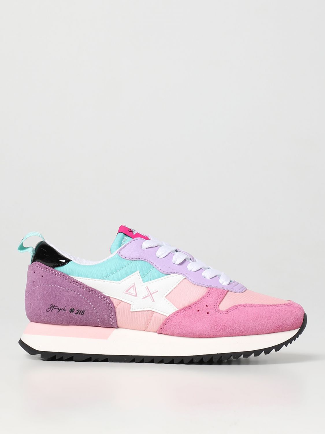 SUN 68: sneakers for woman - Pink | Sun 68 sneakers Z33215 online on ...