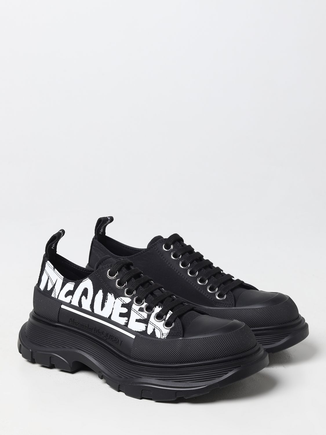 Sneakers Alexander Mcqueen: Sneakers Tread Slick Alexander McQueen in nylon bianco 2
