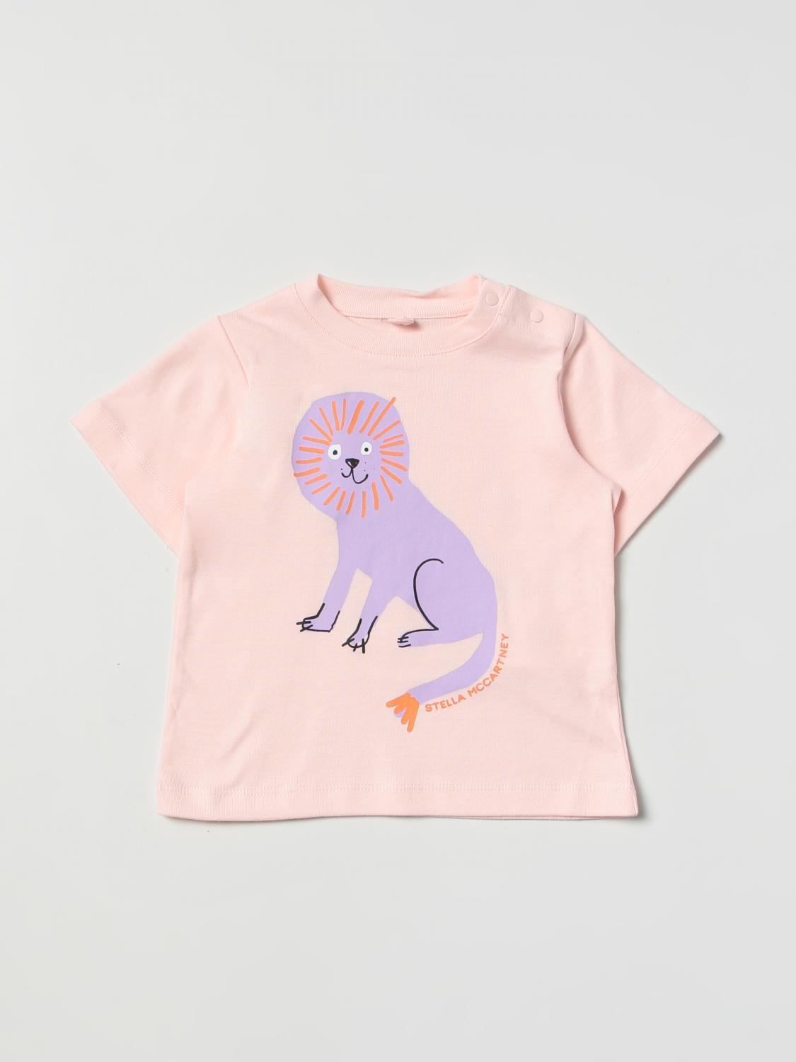 STELLA MCCARTNEY KIDS: t-shirt for baby - Pink | Stella Mccartney Kids ...