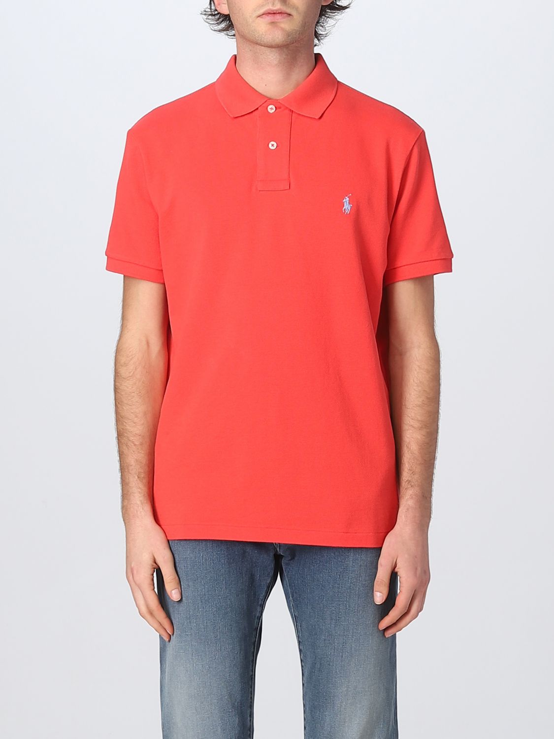 Polo Ralph Lauren Polo Shirt  Men Color Red
