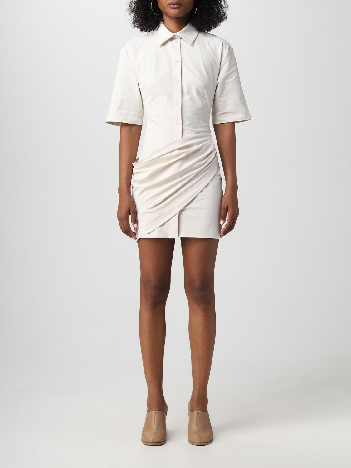 Shop Jacquemus Dress  Woman Color Ivory