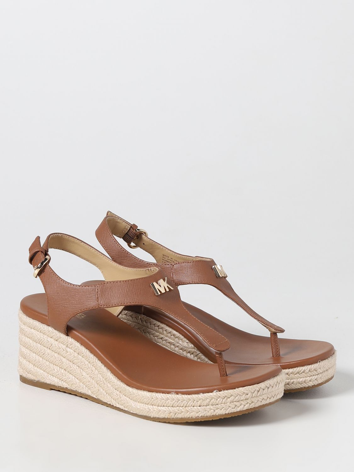 MICHAEL KORS: heeled sandals for woman - Brown | Michael Kors heeled  sandals 40T0LAMS2L online on 