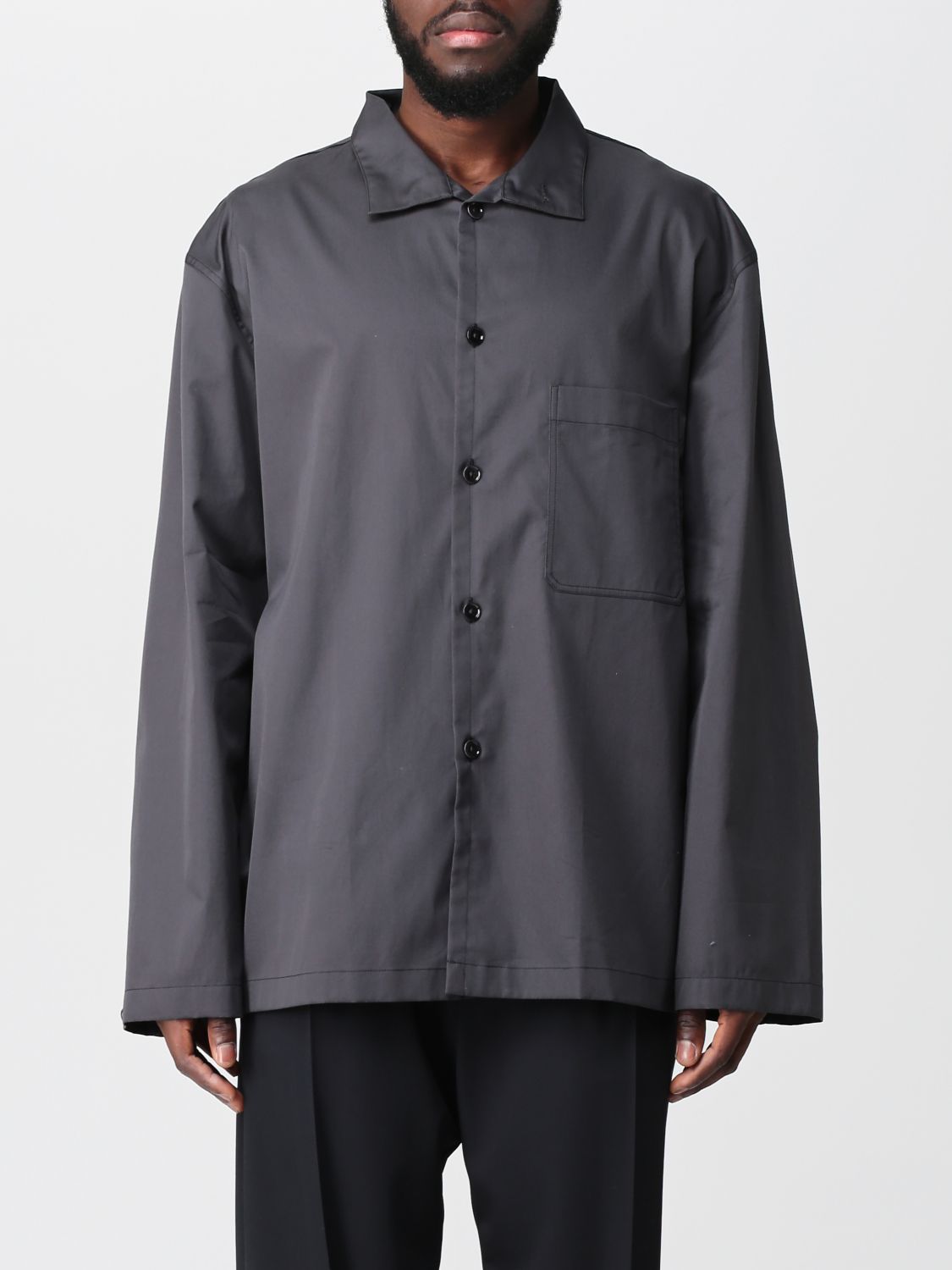 LEMAIRE: shirt for man - Grey | Lemaire shirt SH1027LF824 online on ...