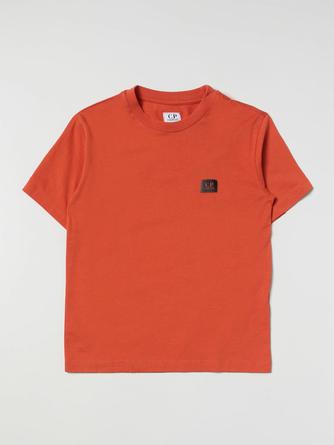 Shop C.p. Company T-shirt  Kids Color Orange