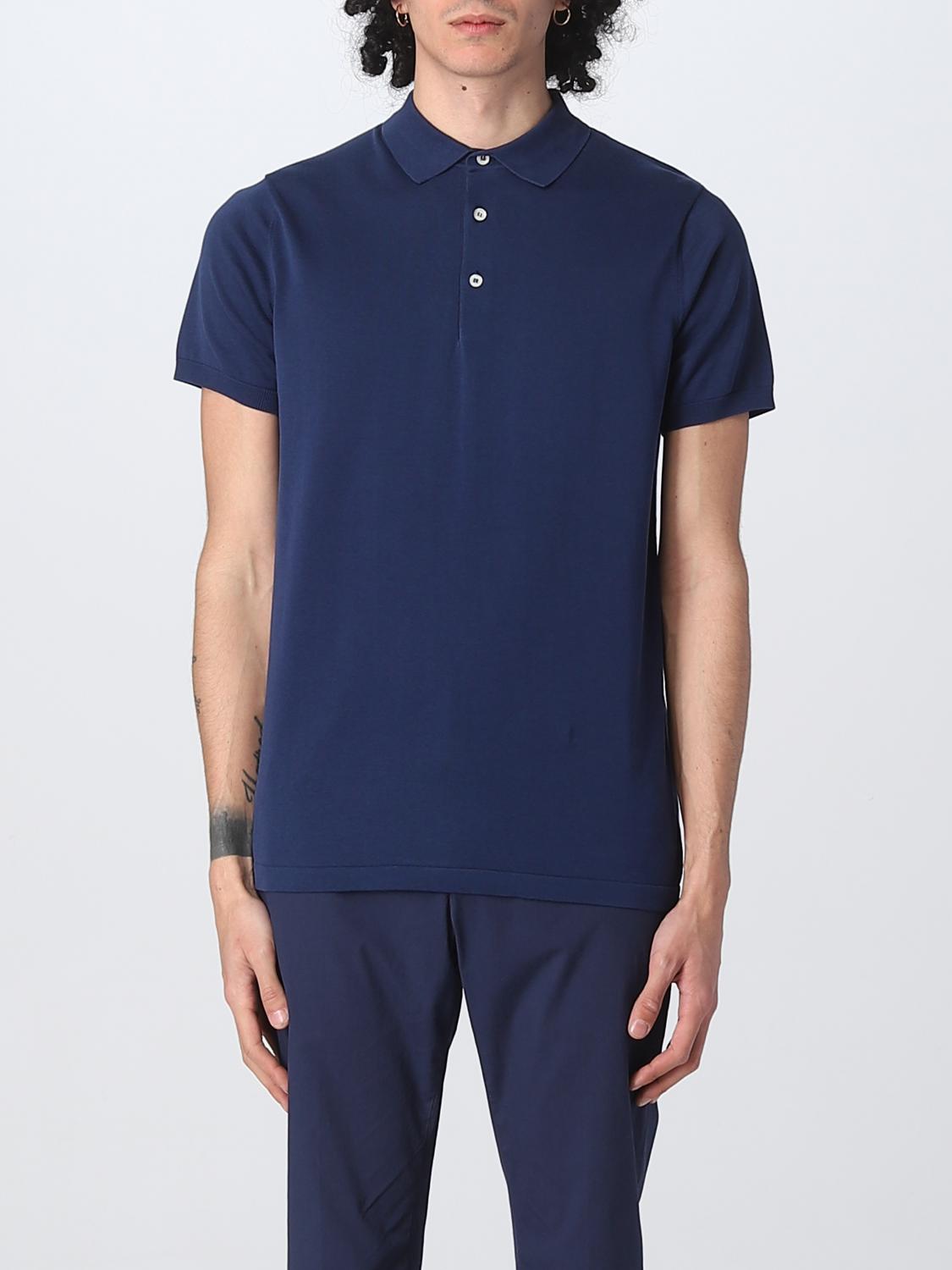 Aspesi Polo Shirt Men Color Blue In Blue