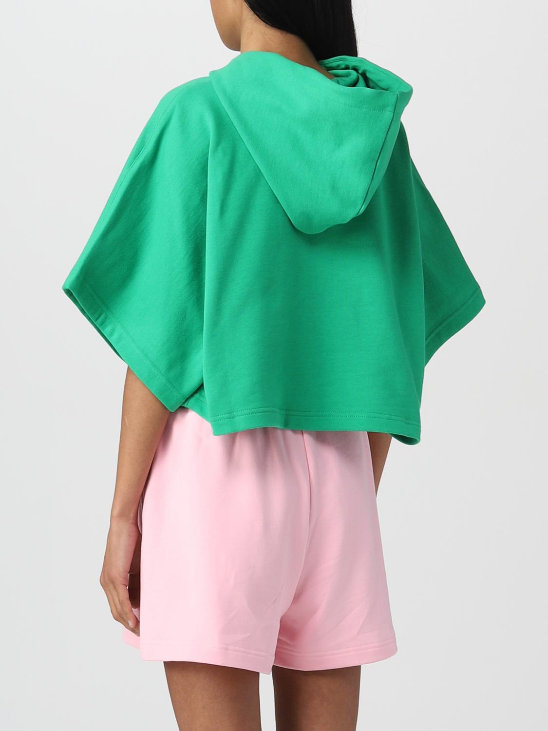 Felpa Chiara Ferragni: Felpa Chiara Ferragni in cotone verde 2