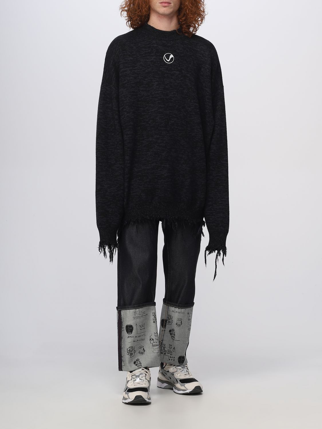 VETEMENTS: sweater for man - Black | Vetements sweater UE63KN460B ...