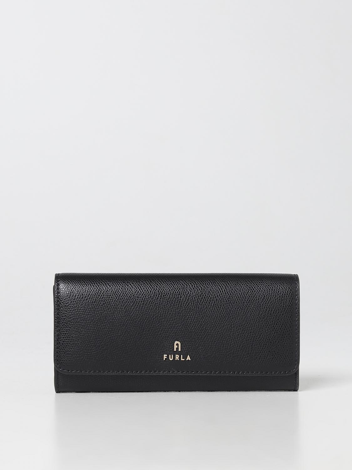 Furla Outlet: wallet for woman - Black | Furla wallet