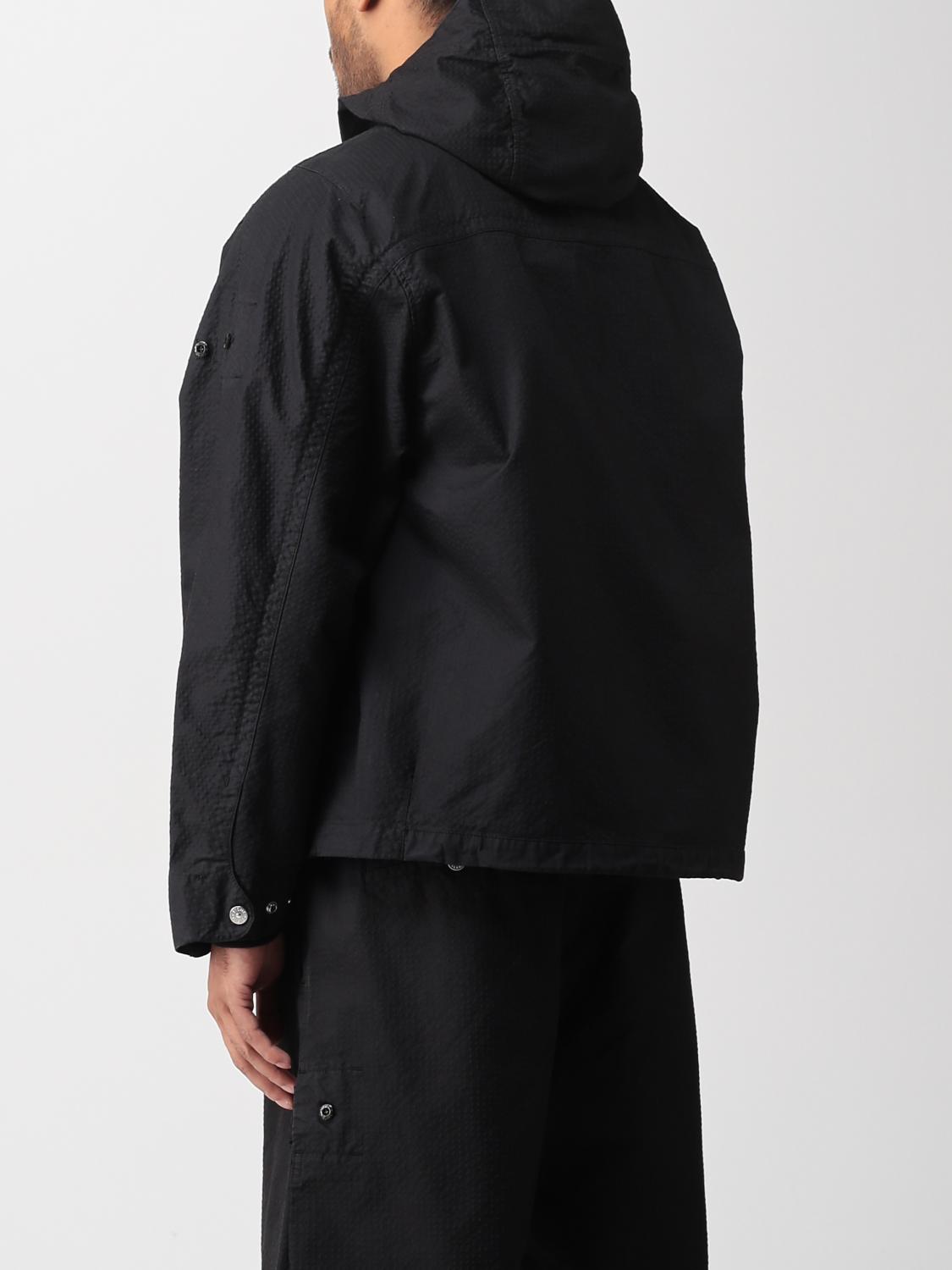 Giacca Stone Island: Giacca Stone Island in misto cotone nero 3