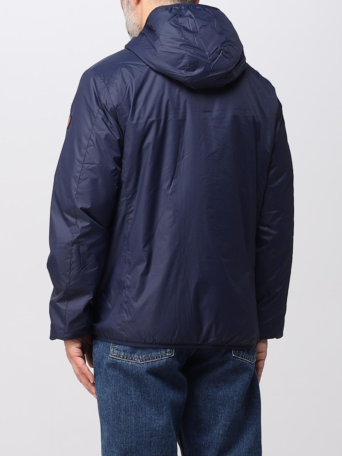 SAVE THE DUCK: jacket for man - Blue | Save The Duck jacket ...