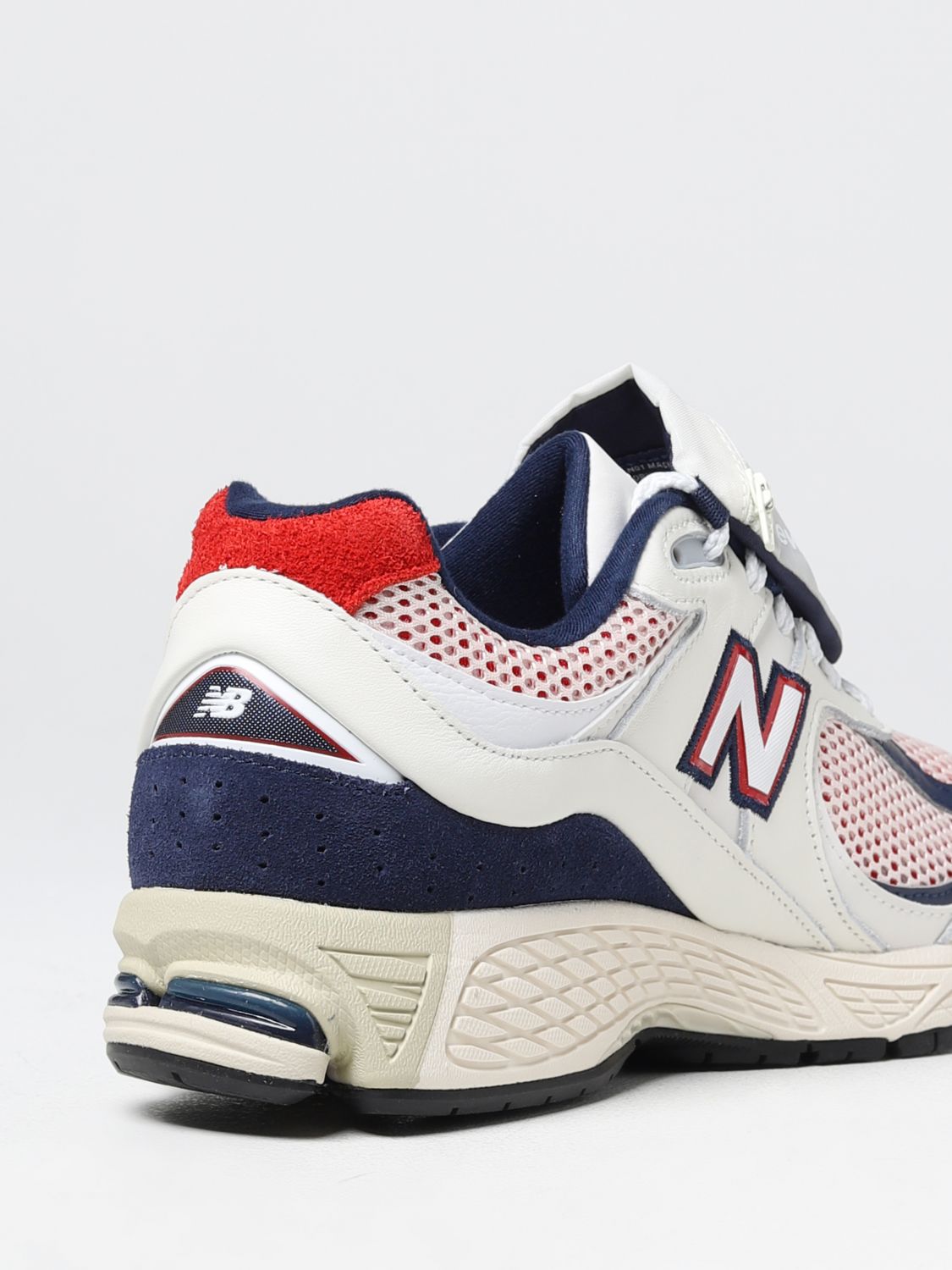 Sneakers New Balance: Sneakers 2002R New Balance in mesh e pelle bianco 3