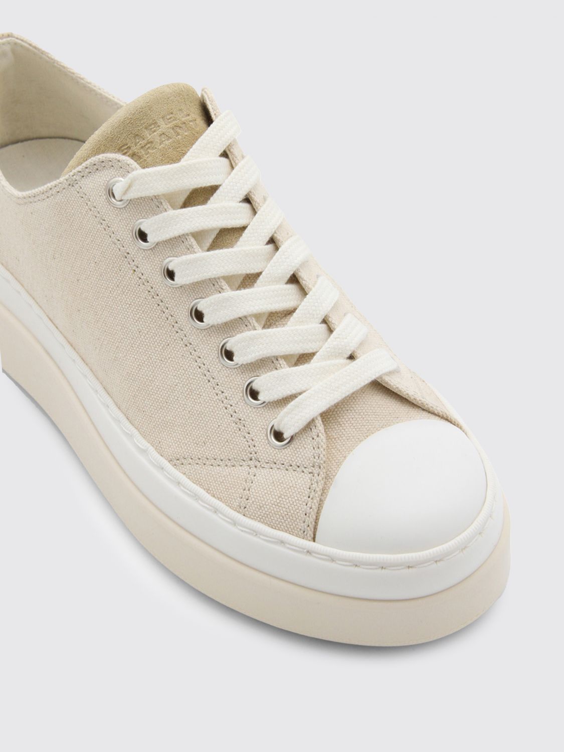 ISABEL MARANT: for woman - Ecru | Marant sneakers online on GIGLIO.COM