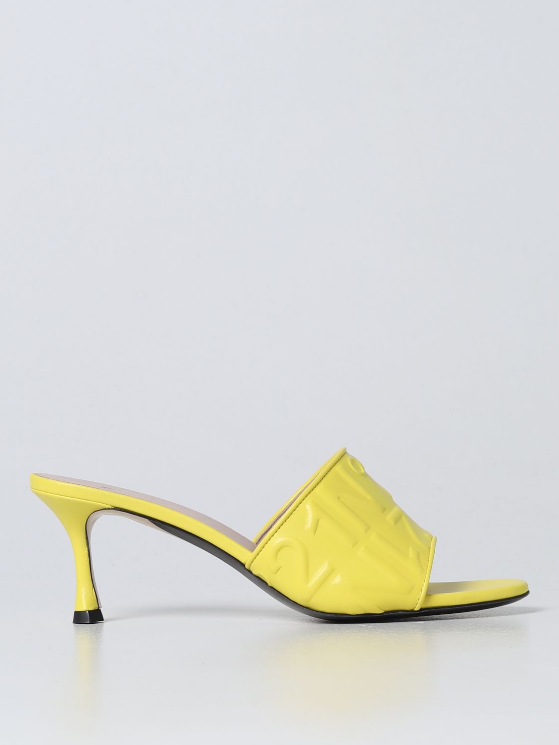 Shop N°21 Heeled Sandals N° 21 Woman Color Yellow