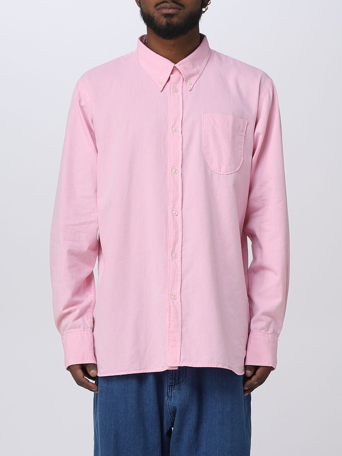 Universal Works Shirt Men Color Pink | ModeSens