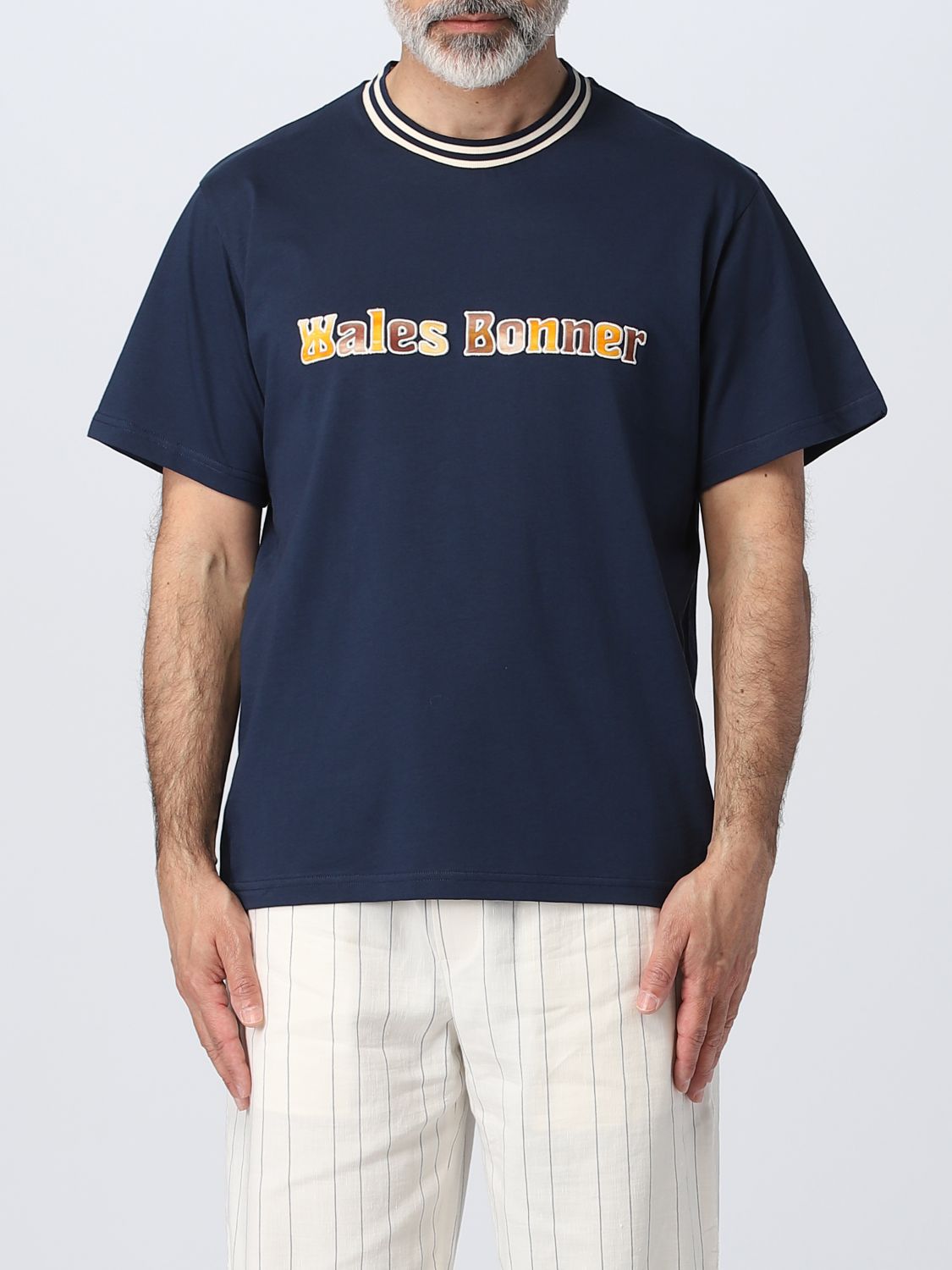 T恤 WALES BONNER 男士 颜色 海军蓝