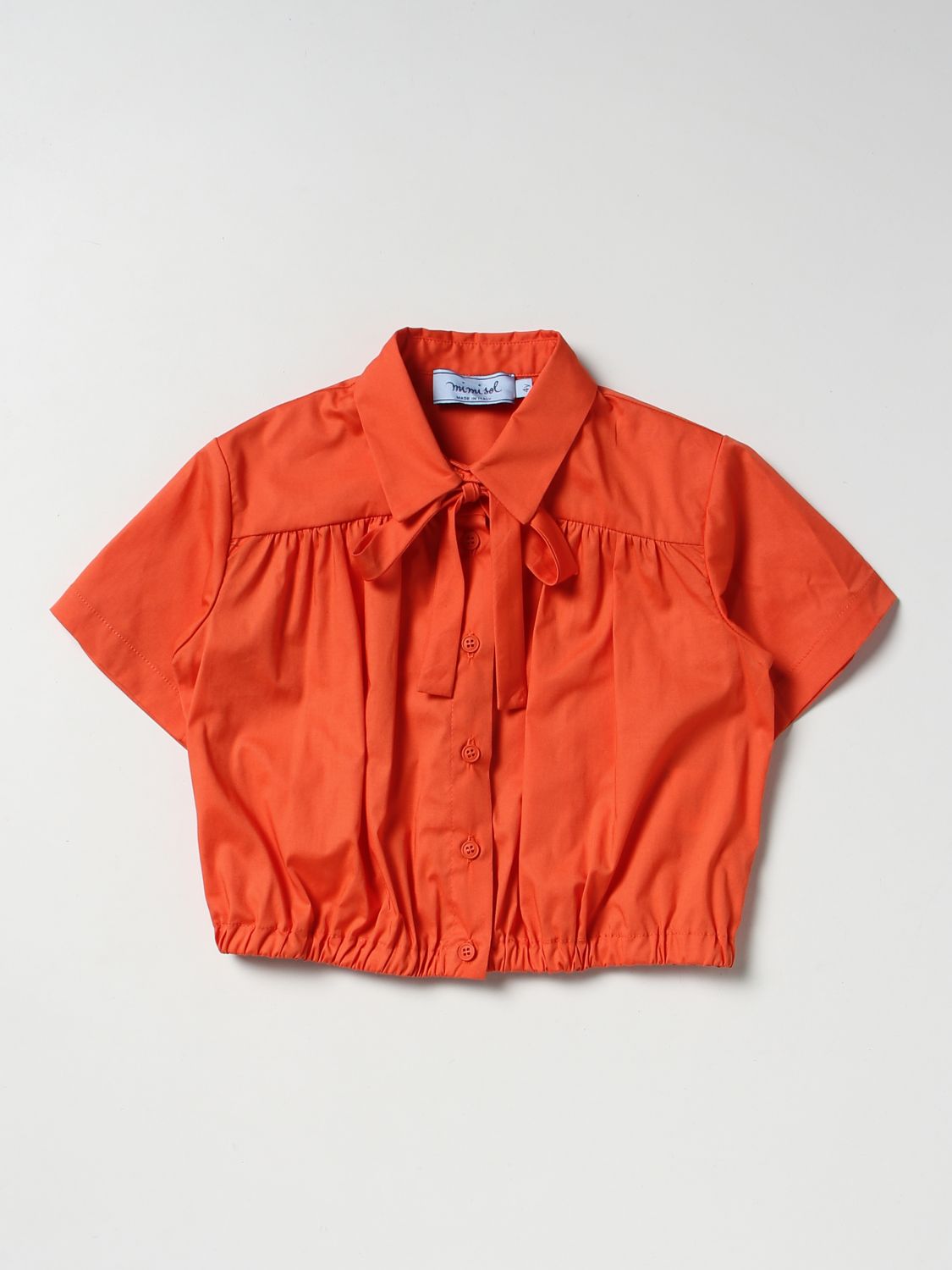 Mi Mi Sol Shirt  Kids Color Orange