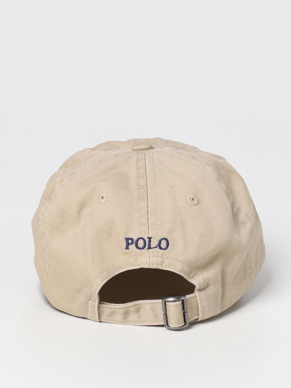 POLO RALPH LAUREN girls' hats for kids Beige Polo Ralph Lauren