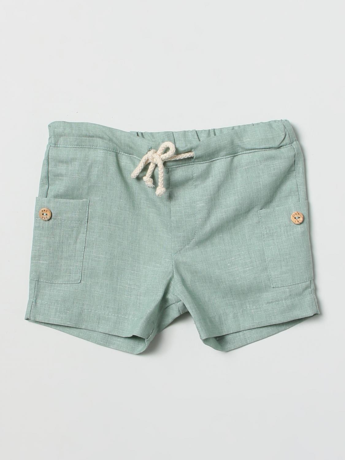PAZ RODRIGUEZ pants for baby Green Paz Rodriguez pants 007150641