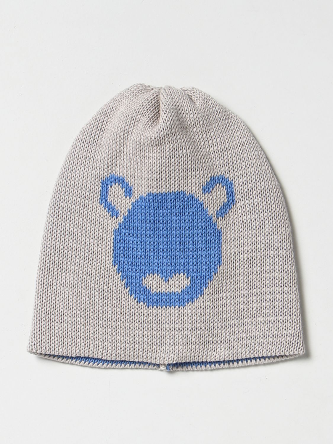 Little Bear Hat  Kids Color Gnawed Blue