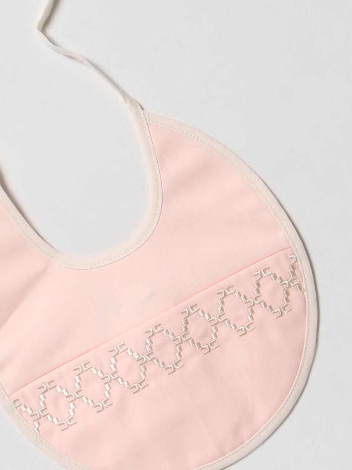 ELISABETTA FRANCHI LA MIA BAMBINA: bib for kids - Pink | Elisabetta ...