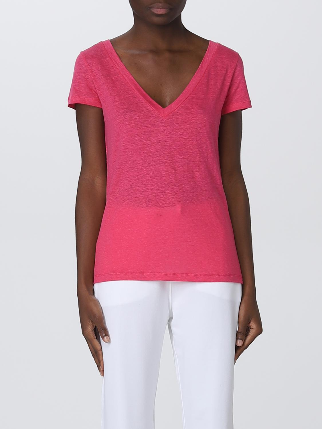 MAJESTIC T-SHIRT MAJESTIC FILATURES WOMAN COLOR FUCHSIA,E03258007
