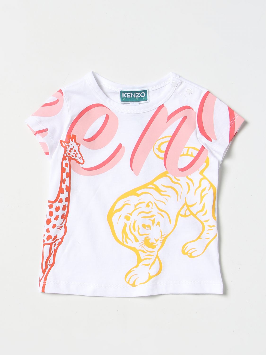 ergens dramatisch pomp Kenzo Babies' T-shirt Junior Kinder Farbe Weiss In White | ModeSens