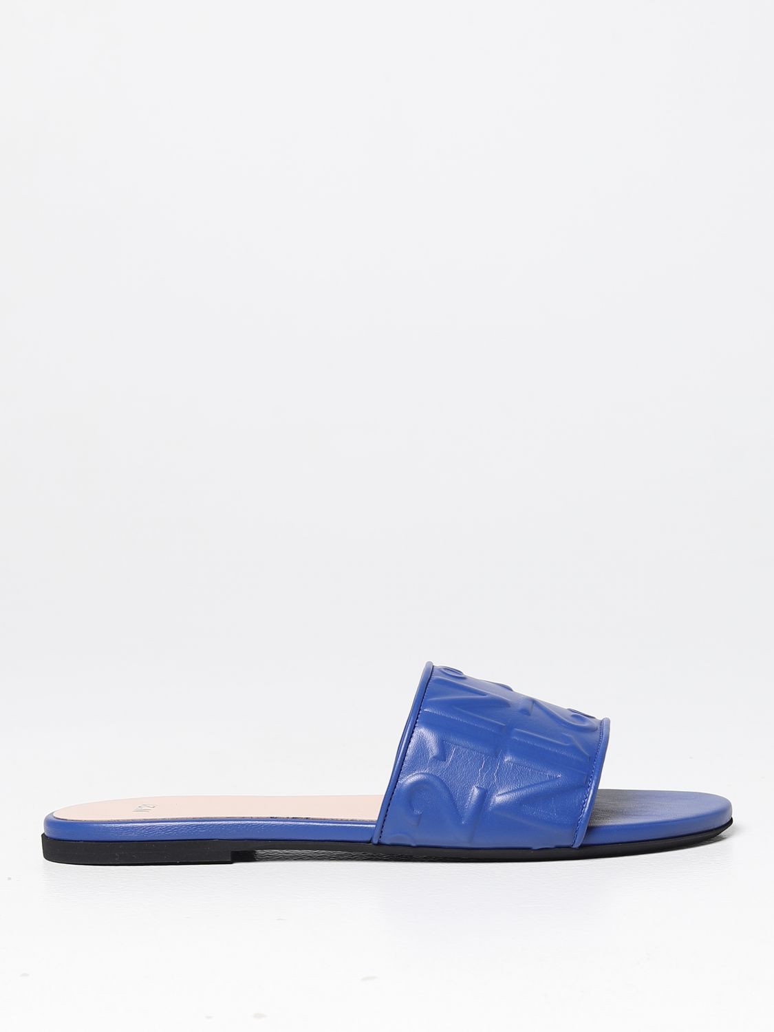 N°21 Flat Sandals N° 21 Woman Color Blue