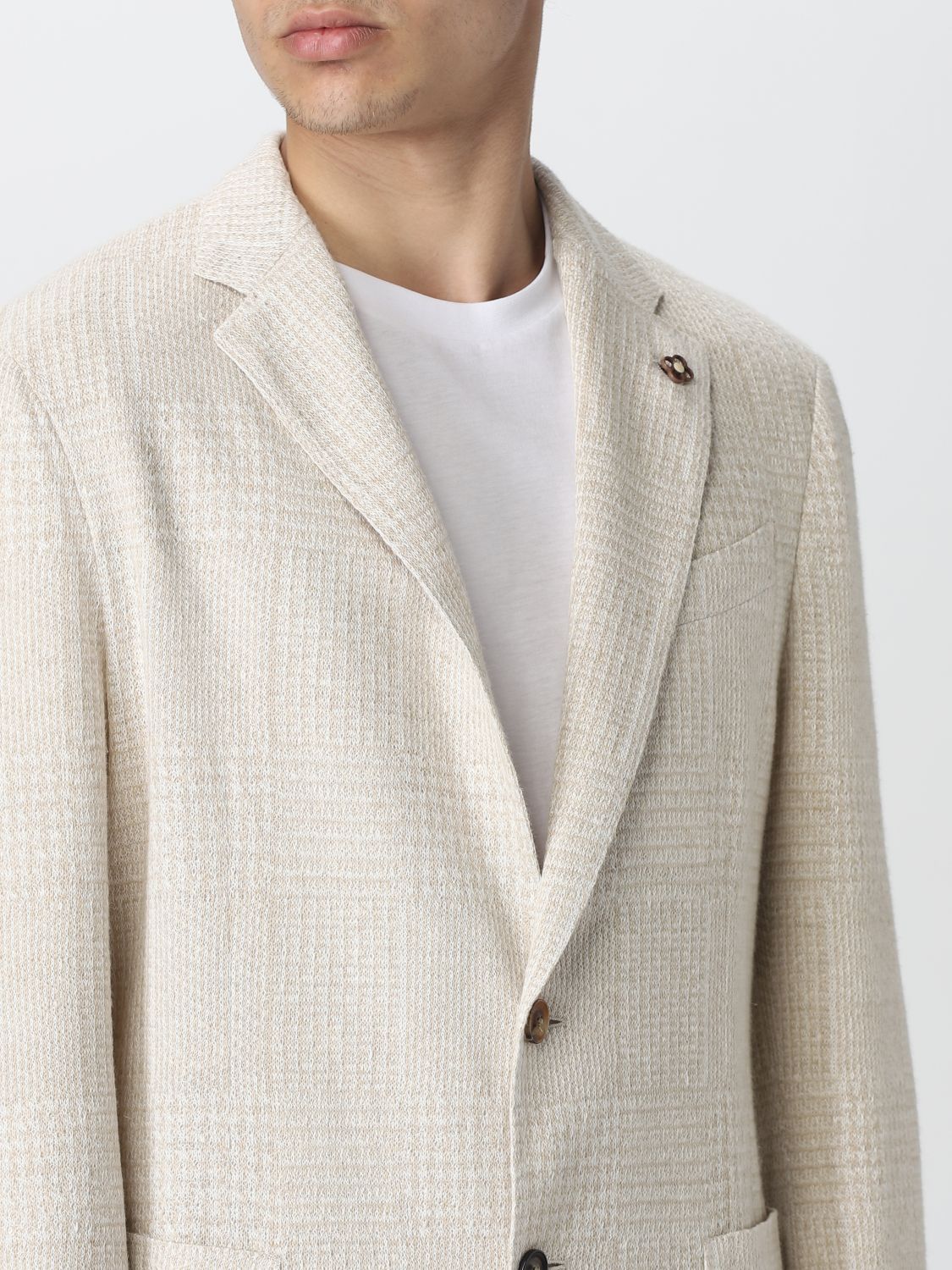 LARDINI: jacket for man - White | Lardini jacket EPLKJ1E50EPJ60040 ...