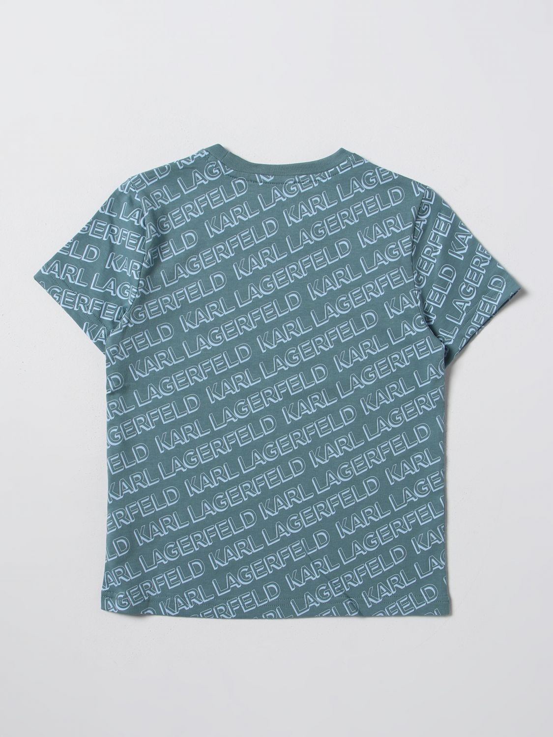 KARL LAGERFELD KIDS: t-shirt for boys | Lagerfeld Kids t-shirt Z25395 online on GIGLIO.COM