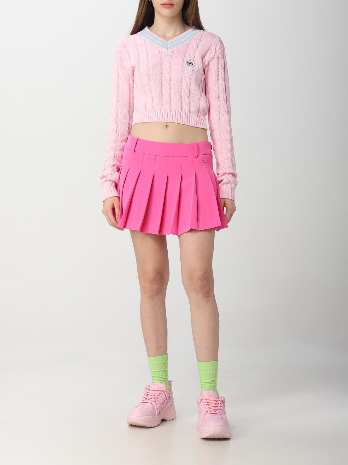 Maglia Chiara Ferragni: Maglia Chiara Ferragni rosa 2