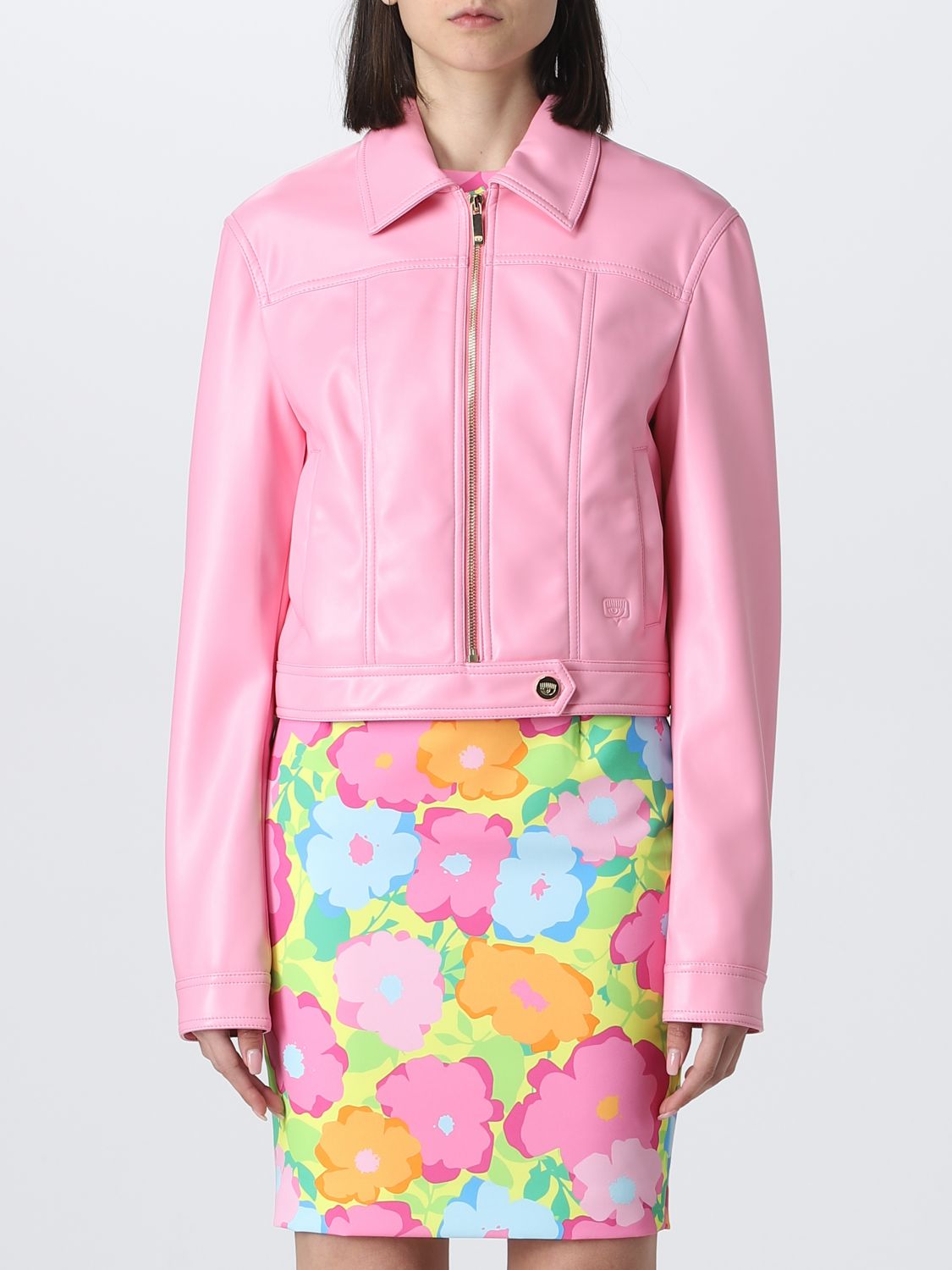 Chiara Ferragni Blazer Woman Color Pink | ModeSens