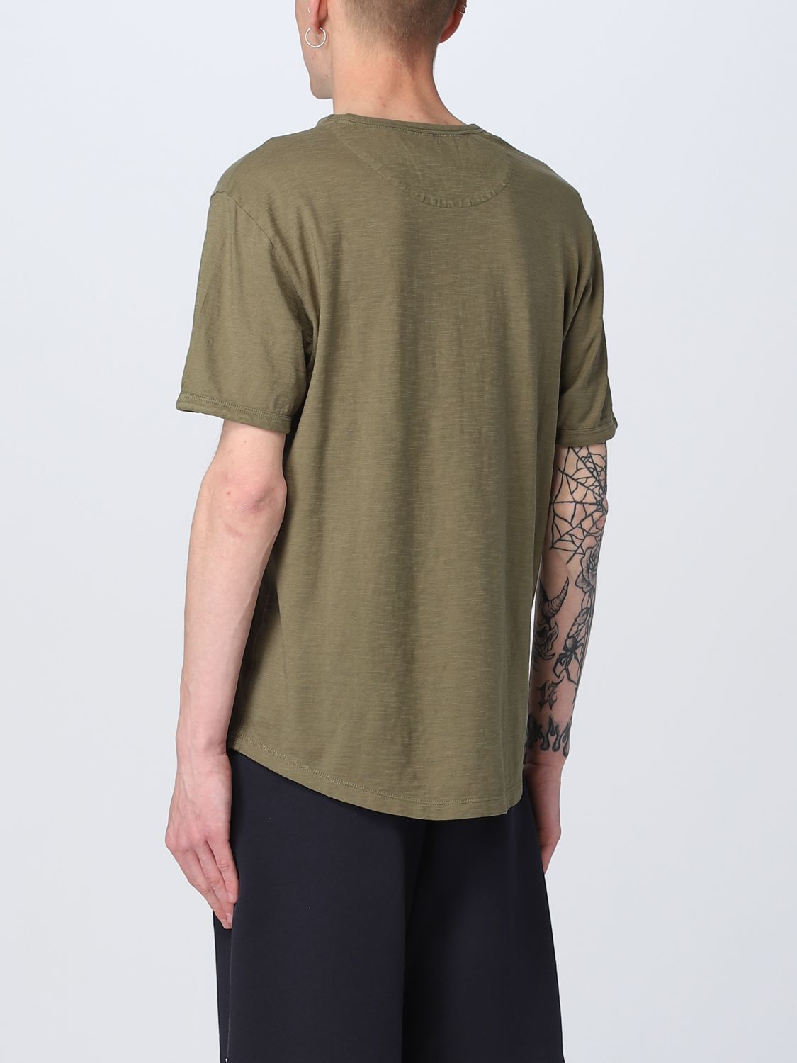 SUN 68: t-shirt for man - Military | Sun 68 t-shirt T33115 online on ...