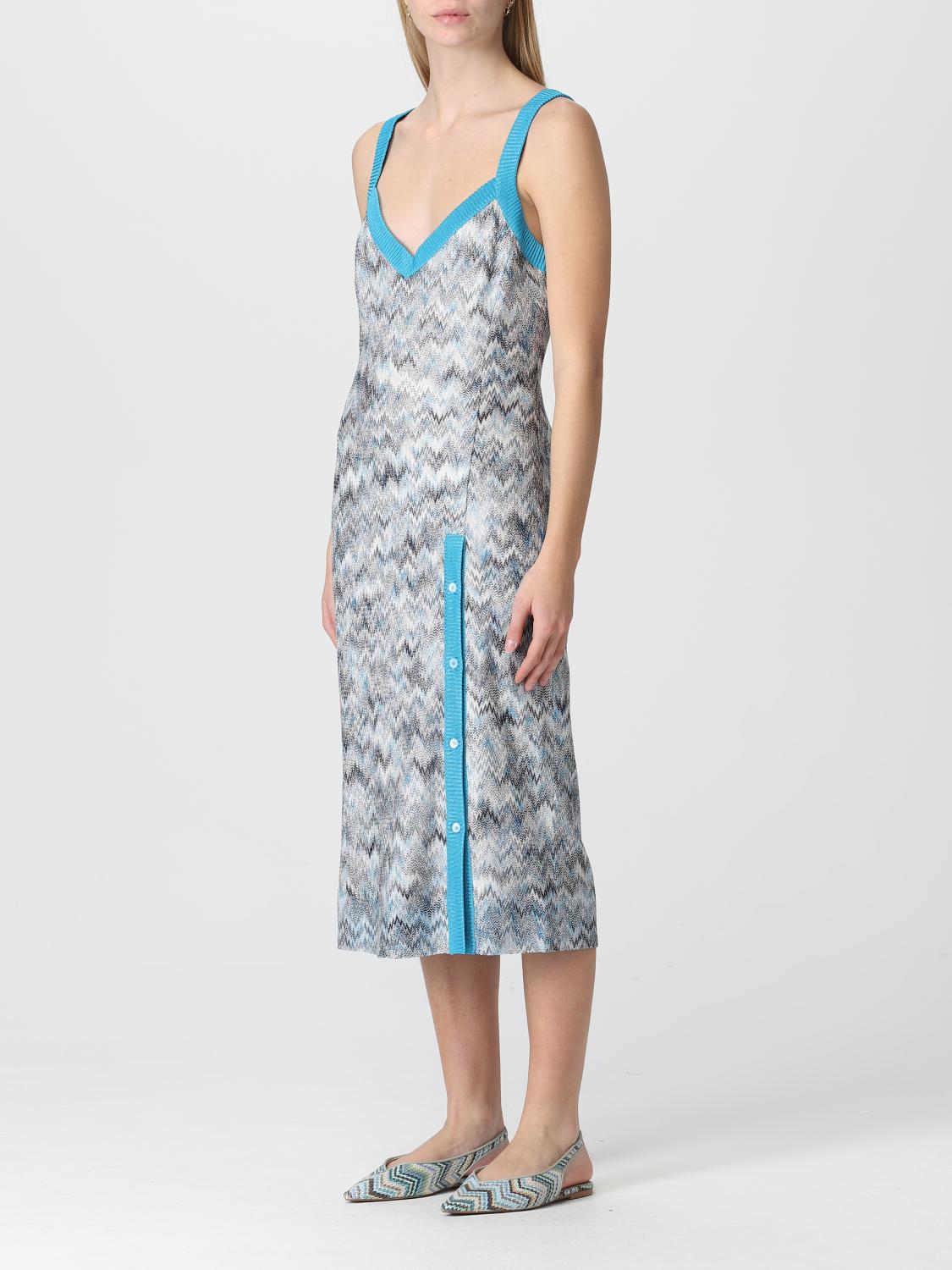 Kleid Missoni: Missoni Damen Kleid weiß 3