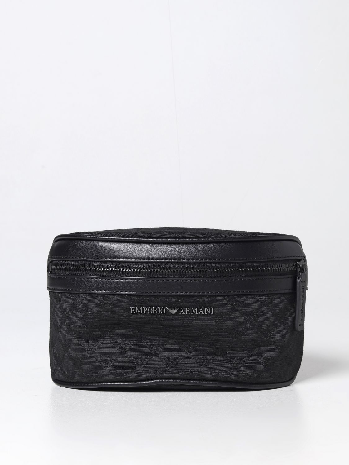 EMPORIO ARMANI: belt bag for man - Black | Emporio Armani belt bag ...