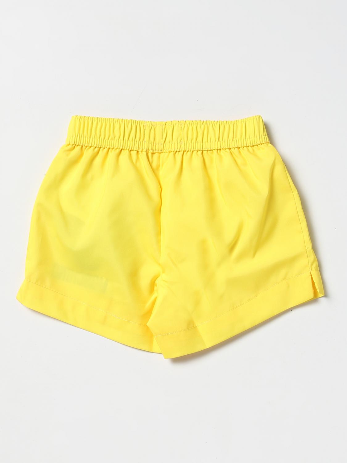 MOSCHINO BABY swimsuit for baby Yellow Moschino Baby swimsuit
