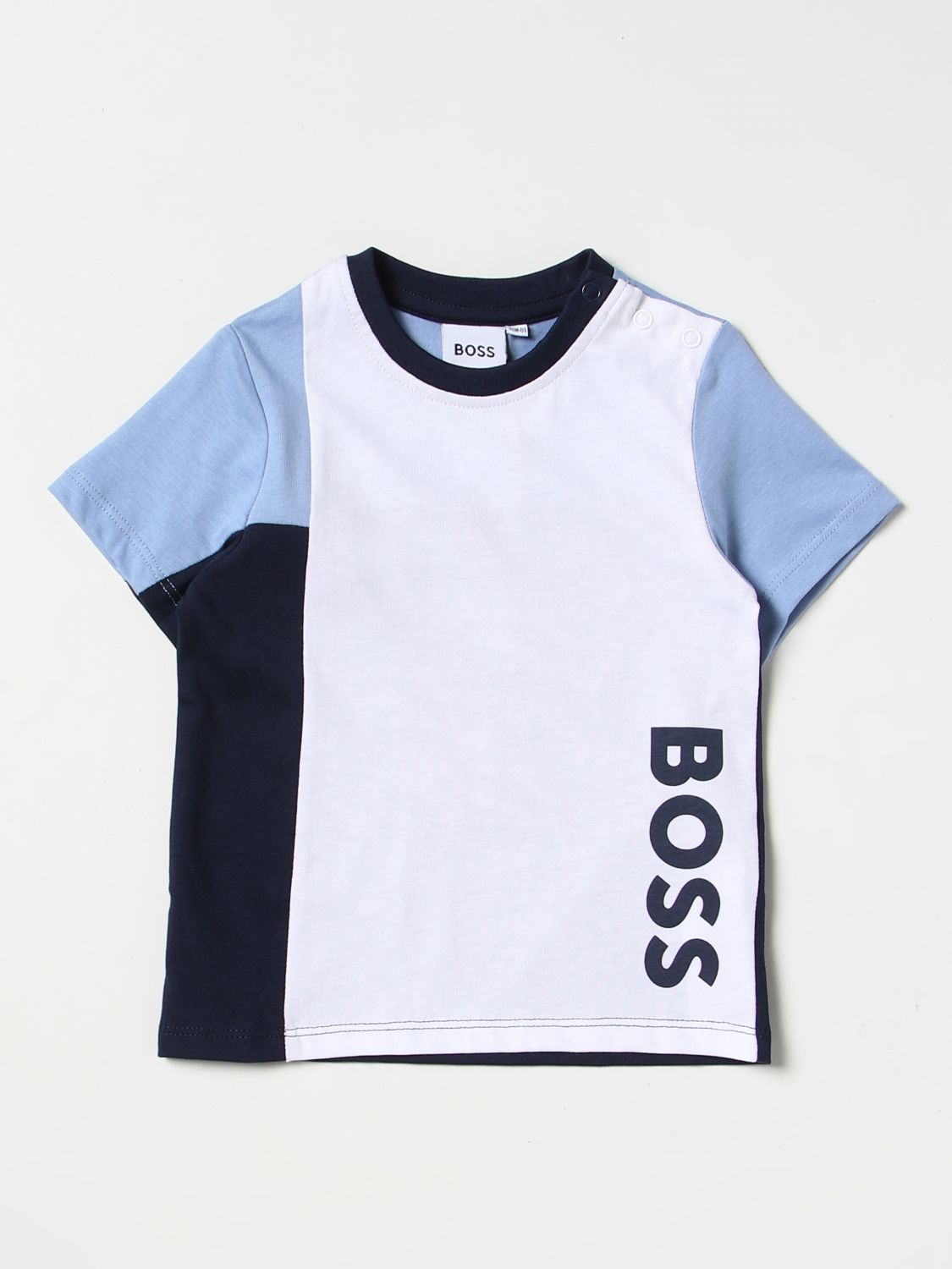 Bosswear Babies' Boss Kidswear Logo T-shirt (6-36 Months) In White