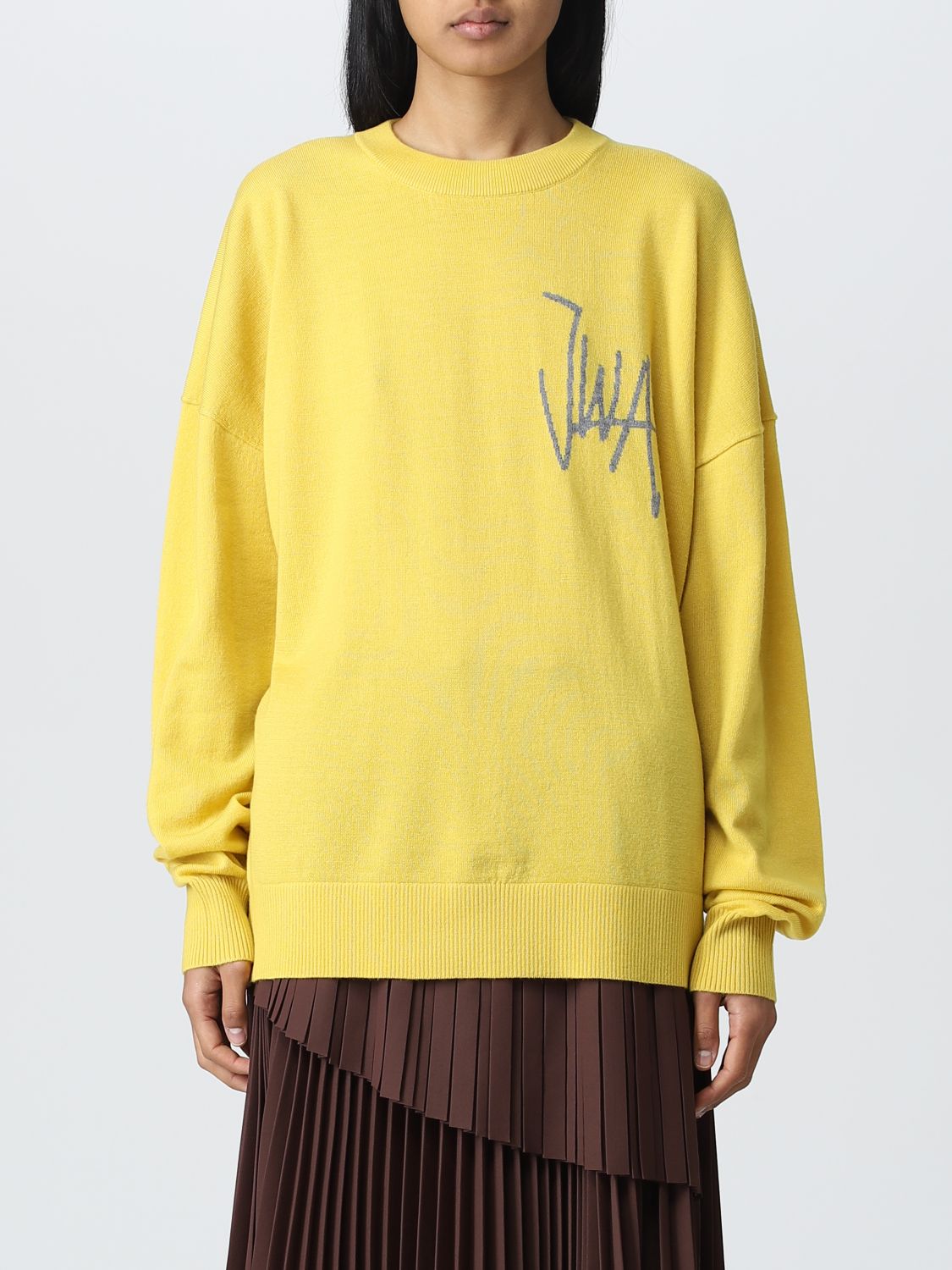 Jw Anderson Sweatshirt  Woman Color Yellow