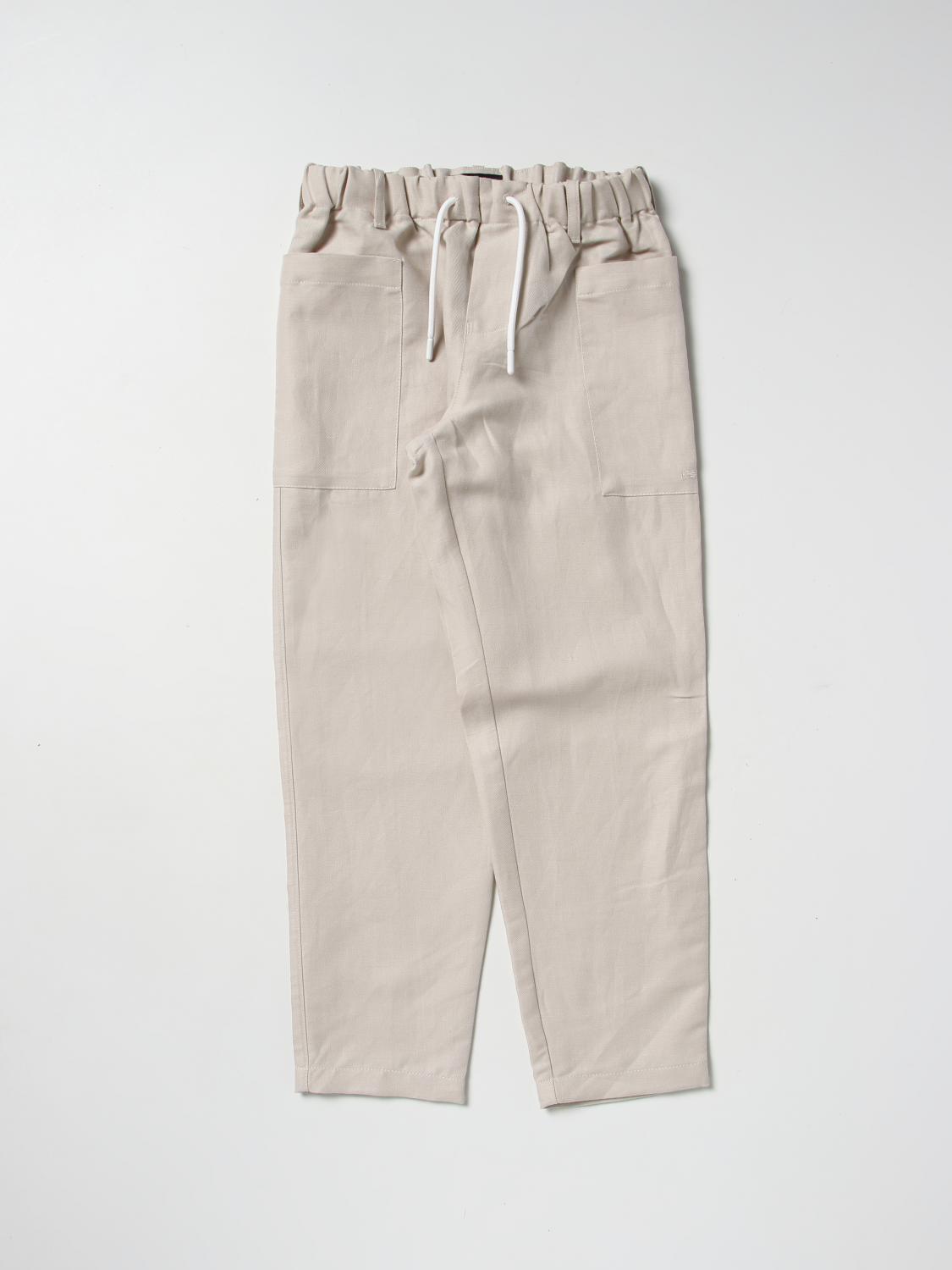 Emporio Armani Pants  Kids Kids Color Beige