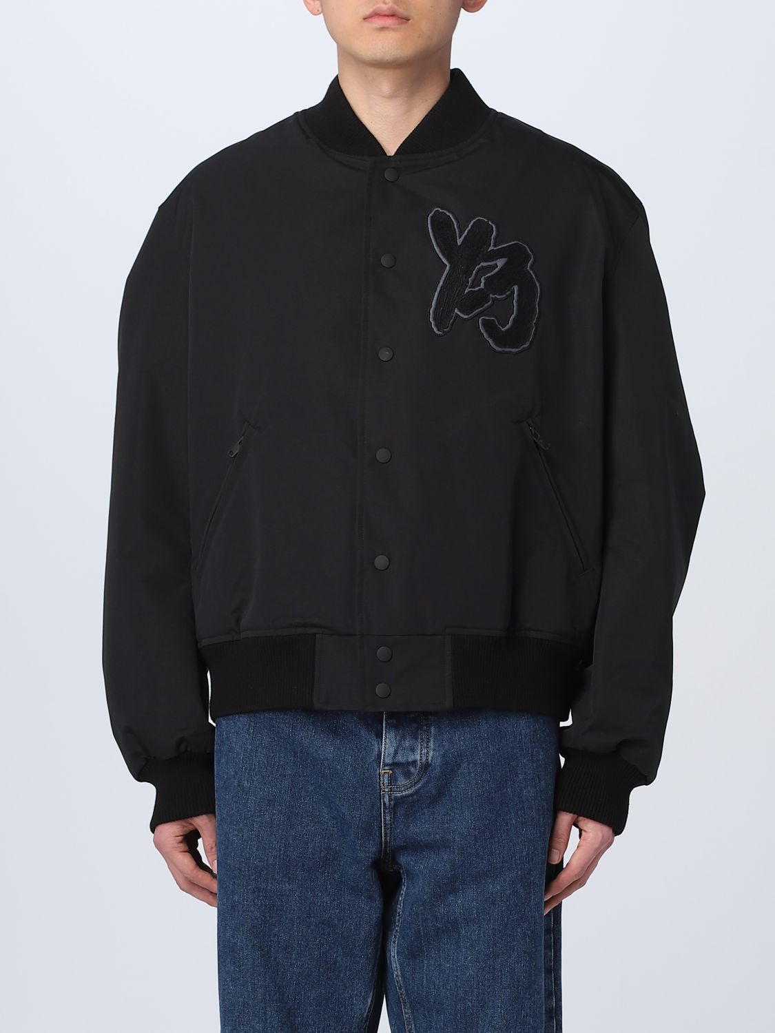 Y-3: jacket for man - Black | Y-3 jacket IA3107 online at GIGLIO.COM