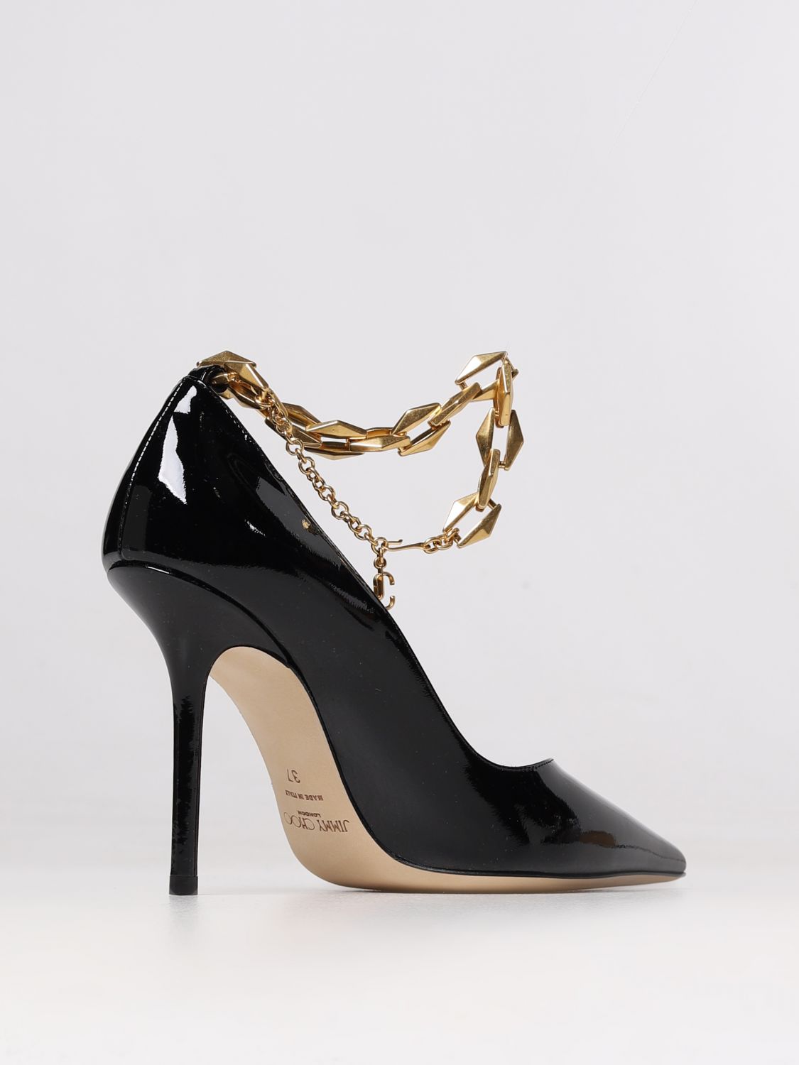 Jimmy Choo Outlet: high heel shoes for woman - Black | Jimmy Choo