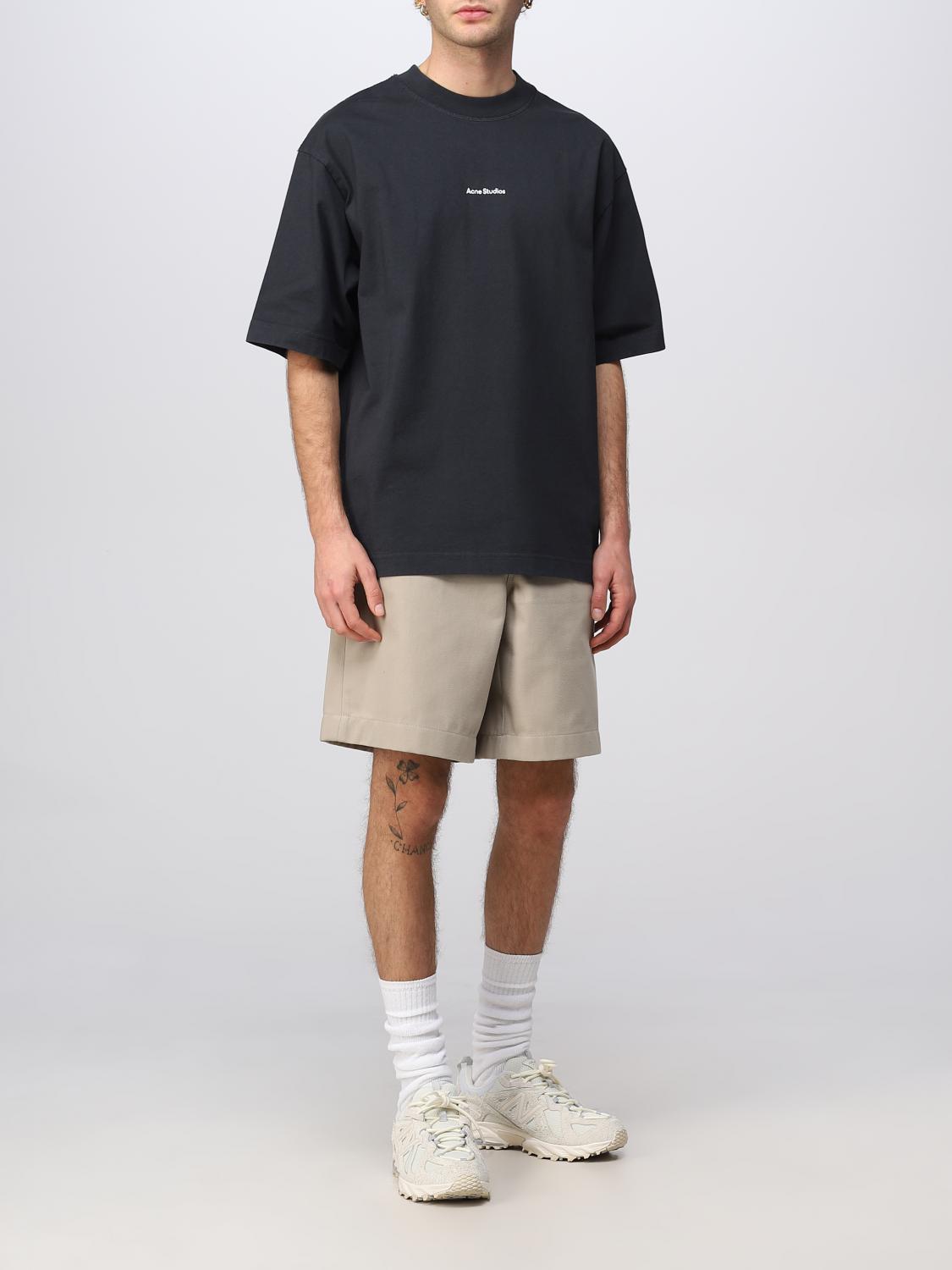 ACNE STUDIOS: t-shirt for man - Black | Acne Studios t-shirt BL0278 ...